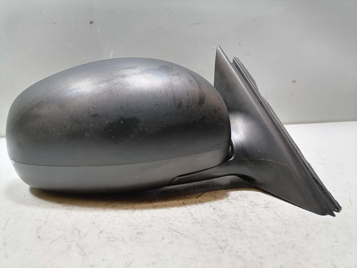 Skoda Fabia 2 original Au&szlig;enspiegel rechts manuell verstellbar 9153 Anthracite grey Bj.2009